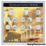 2006 Commemorative Nickels 13 Hole-Coin Holders & Capsules-HE Harris & Co-StampPhenom