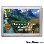 National Parks Deer and Meadow Design Frosty Case - 2 Hole-Coin Holders & Capsules-HE Harris & Co-StampPhenom
