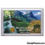 National Parks Deer and Meadow Design Frosty Case - 6 Hole-Coin Holders & Capsules-HE Harris & Co-StampPhenom