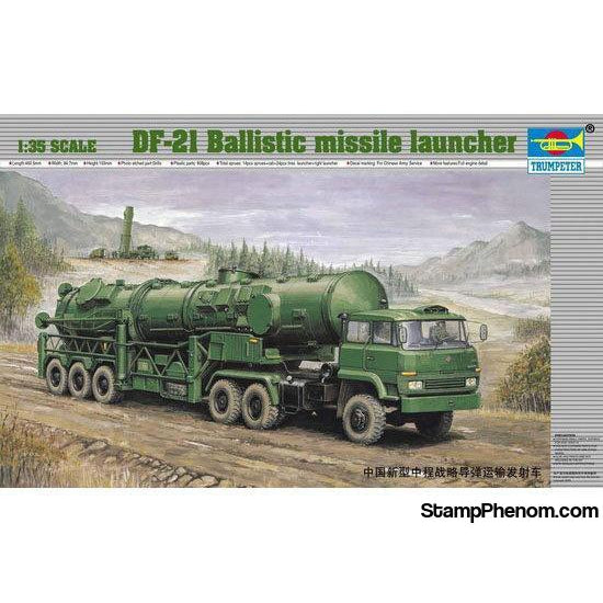 Trumpeter - DF-21 Ballistic Missile Launcher 1:35-Model Kits-Trumpeter-StampPhenom