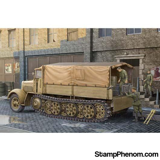 Trumpeter - German Sd.Kfz.7 Mittlere Zugkraftwagen 8t Late Version 1:35-Model Kits-Trumpeter-StampPhenom