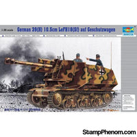 Trumpeter - German 39H Tank With 105 mm 1:35-Model Kits-Trumpeter-StampPhenom