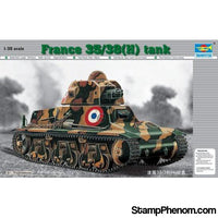 Trumpeter - French 38H Tank With 37mm Gun 1:35-Model Kits-Trumpeter-StampPhenom