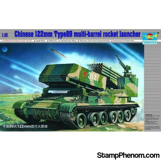 Trumpeter - Chinese Type 89 With 122mm Multi-Barrel Rocket Launcher 1:35-Model Kits-Trumpeter-StampPhenom