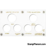 U.S. Type Quarters-Capital Plastics Holders & Capsules-Capital Plastics-StampPhenom