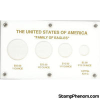 U.S. Gold Eagles (1, 1/2, 1/4, 1/10 oz.)-Capital Plastics Holders & Capsules-Capital Plastics-StampPhenom