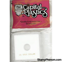 Capital Plastics Krown Coin Holder - Large Gold $ (type 2&3)-Capital Plastics Holders & Capsules-Capital Plastics-StampPhenom