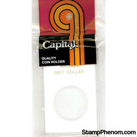 Capital Plastics Caps Coin Holder - Walking 50c-Capital Plastics Holders & Capsules-Capital Plastics-StampPhenom