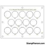 U.S. Proof Franklin Half Dollars-Capital Plastics Holders & Capsules-Capital Plastics-StampPhenom