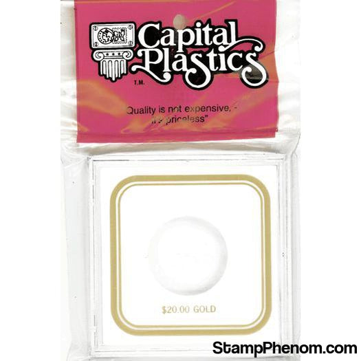 Capital Plastics VPX Coin Holder - Dollar20 Gold-Capital Plastics Holders & Capsules-Capital Plastics-StampPhenom