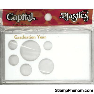 Graduation Year (ASE $, .50, .25, .10, .05, . 01)-Capital Plastics Holders & Capsules-Capital Plastics-StampPhenom