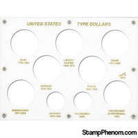 U.S. Type Dollars-Capital Plastics Holders & Capsules-Capital Plastics-StampPhenom