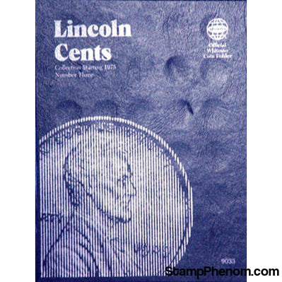 Lincoln Cent No. 3, 1975-2013-Whitman Folders-Whitman-StampPhenom