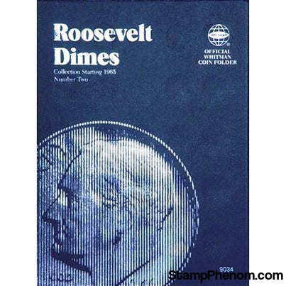 Roosevelt Dime No. 2, 1965-2004-Whitman Folders-Whitman-StampPhenom