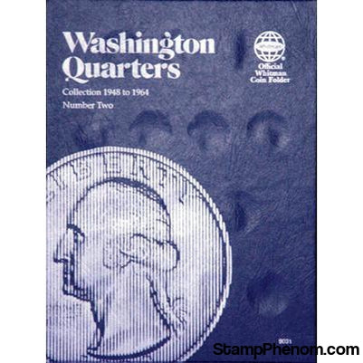 Washington Quarter No. 2, 1948-1964-Whitman Folders-Whitman-StampPhenom