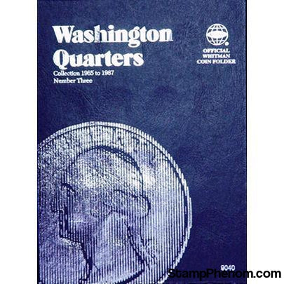 Washington Quarter No. 3, 1965-1987-Whitman Folders-Whitman-StampPhenom