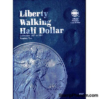 Liberty Walking Half Dollar No. 2, 1937-1947-Whitman Folders-Whitman-StampPhenom