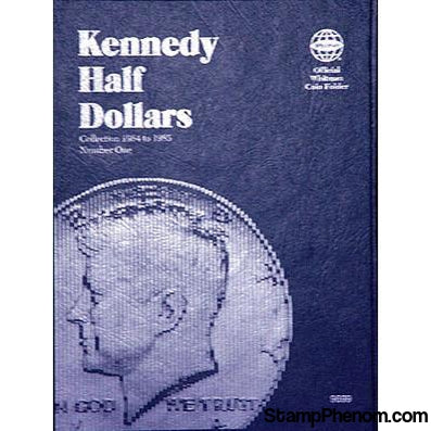 Kennedy Half Dollar No. 1, 1964-1985-Whitman Folders-Whitman-StampPhenom