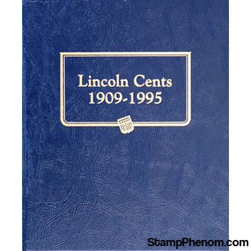 Lincoln Cent Album 1909-1995-Whitman Albums, Binders & Pages-Whitman-StampPhenom