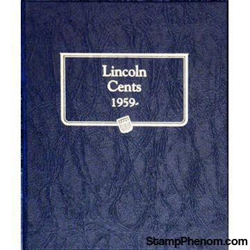 Lincoln Memorial Cents Album 1959-2007-Whitman Albums, Binders & Pages-Whitman-StampPhenom