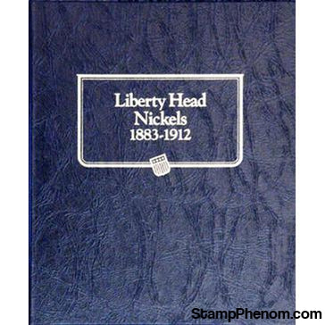 Liberty Nickel Album 1883-1912-Whitman Albums, Binders & Pages-Whitman-StampPhenom