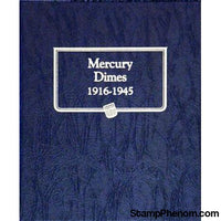 Mercury Dime Album 1916-1945-Whitman Albums, Binders & Pages-Whitman-StampPhenom