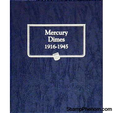 Mercury Dime Album 1916-1945-Whitman Albums, Binders & Pages-Whitman-StampPhenom