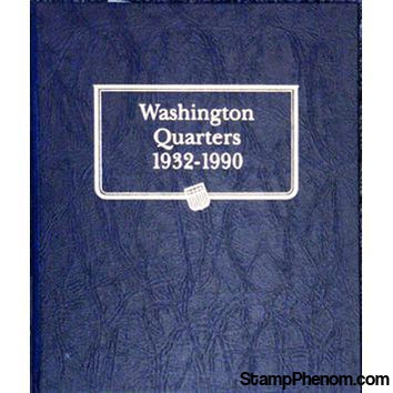 Washington Quarter Album 1932-1990-Whitman Albums, Binders & Pages-Whitman-StampPhenom