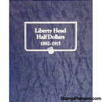 Liberty Head Half Dollar 1892-1915 Album-Whitman Albums, Binders & Pages-Whitman-StampPhenom