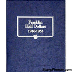 Franklin Half Dollar Album 1948-1963-Whitman Albums, Binders & Pages-Whitman-StampPhenom