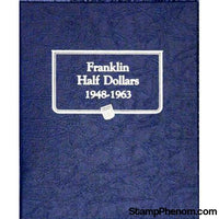 Franklin Half Dollar Album 1948-1963-Whitman Albums, Binders & Pages-Whitman-StampPhenom
