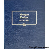 Morgan Dollar Album Vol 1 1878-1891-Whitman Albums, Binders & Pages-Whitman-StampPhenom