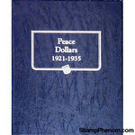 Peace Dollar Album 1921-1935-Whitman Albums, Binders & Pages-Whitman-StampPhenom