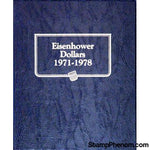 Eisenhower Dollar Album 1971-1978-Whitman Albums, Binders & Pages-Whitman-StampPhenom