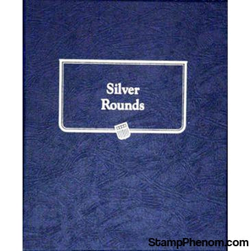 Silver Round Album-Whitman Albums, Binders & Pages-Whitman-StampPhenom