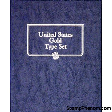U.S. Gold Type Set Album-Whitman Albums, Binders & Pages-Whitman-StampPhenom
