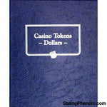 Casino Dollar Tokens Album-Whitman Albums, Binders & Pages-Whitman-StampPhenom