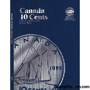 Canadian 10-Cent 1990-2012-Whitman Folders-Whitman-StampPhenom