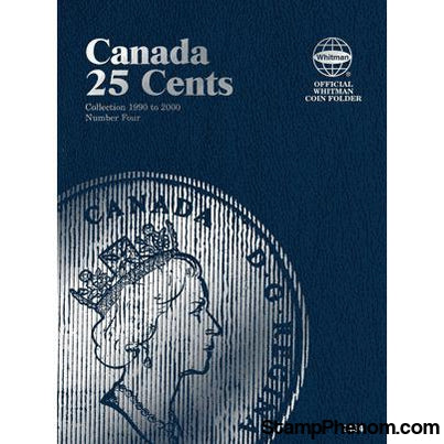 Canadian 25 Cents Vol. IV 1991-2000-Whitman Folders-Whitman-StampPhenom