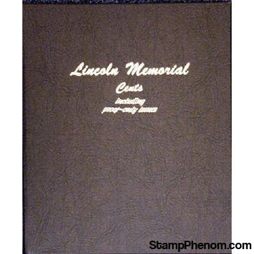 Lincoln Memorial - Cents 1959 to 2009 with proof-Dansco Coin Albums-Dansco-StampPhenom