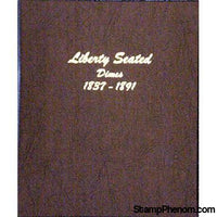 Liberty Seated Dimes 1837-1891-Dansco Coin Albums-Dansco-StampPhenom