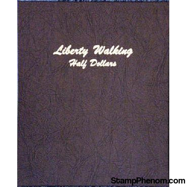 Liberty Walking Half Dollar 1916-1947-Dansco Coin Albums-Dansco-StampPhenom