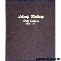 Liberty Walking Half Dollar 1941-1947-Dansco Coin Albums-Dansco-StampPhenom