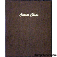 Casino Chips plain 5 pages, 45 ports, 40mm-Dansco Coin Albums-Dansco-StampPhenom