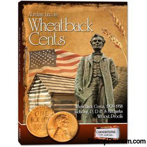 Coin Album - Lincoln Wheatback Cents, 1909-1958 P&D&S Without Proofs-Coin Albums-Cornerstone-StampPhenom