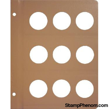 Blank Pages 38mm-Dansco Coin Albums-Dansco-StampPhenom
