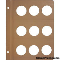Blank Pages 39mm-Dansco Coin Albums-Dansco-StampPhenom