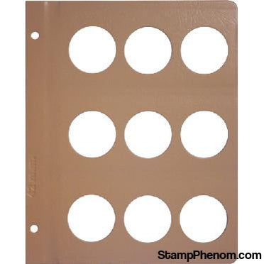 Blank Pages 42mm-Dansco Coin Albums-Dansco-StampPhenom