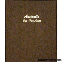 Australia 1c-2c decimal 1966-Dansco Coin Albums-Dansco-StampPhenom