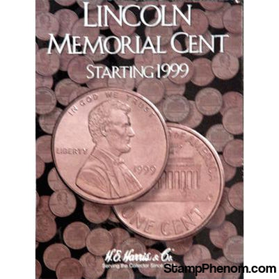 Lincoln Memorial Cent Folder #2 1999-2008-HE Harris Folders-HE Harris & Co-StampPhenom
